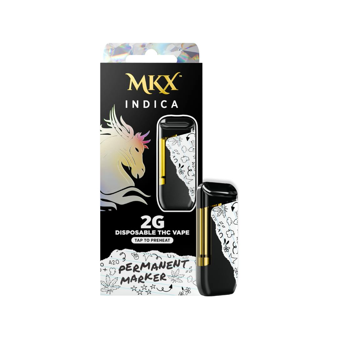 2g MKX Disposable - Permanent Marker 2g Disposable - Indica