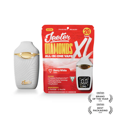 Jeeter - 2g Liquid Diamond Disposable - Berry White - DISPOSABLES by Jeeter at King of Budz