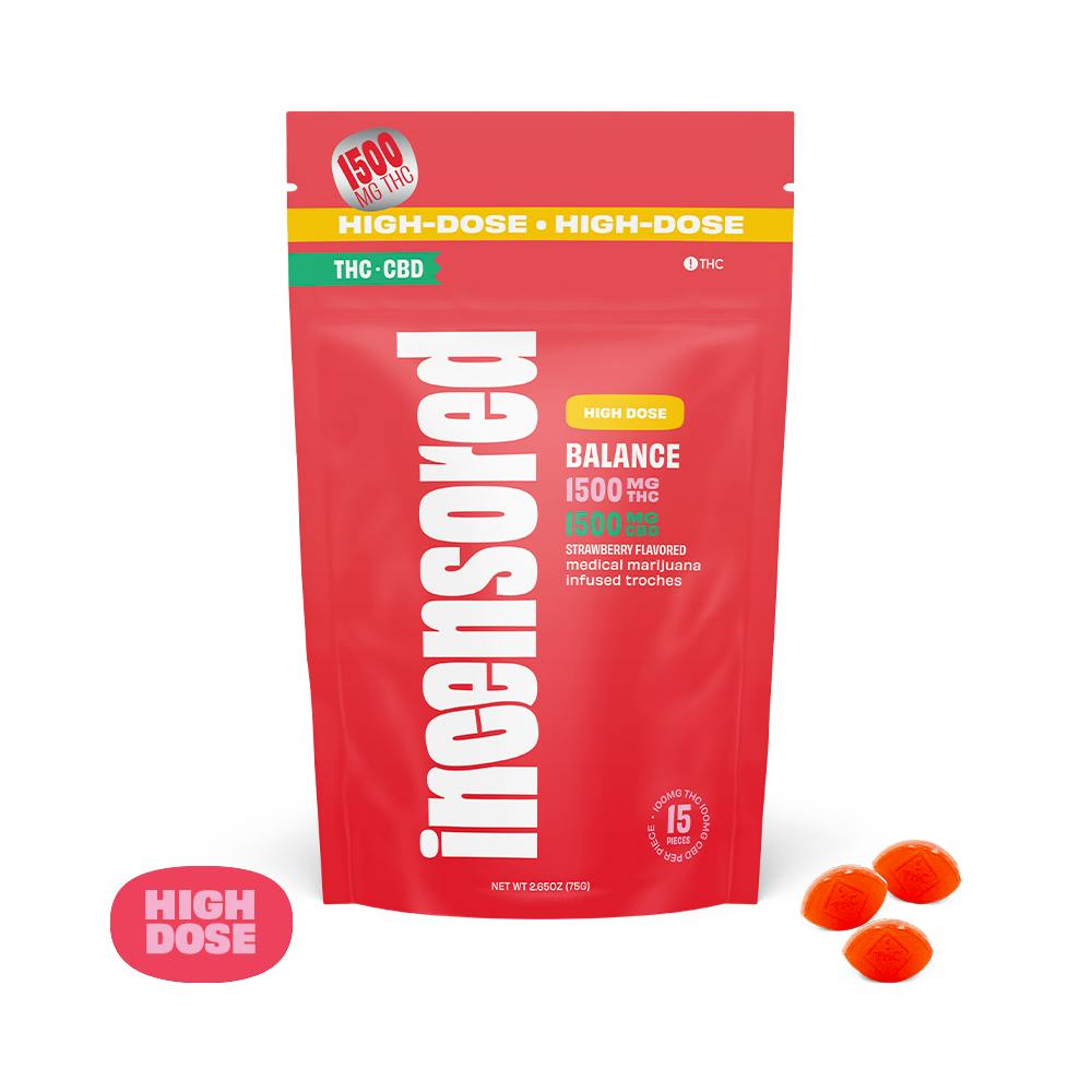 Strawberry Balance Troches 10ct/100mg
