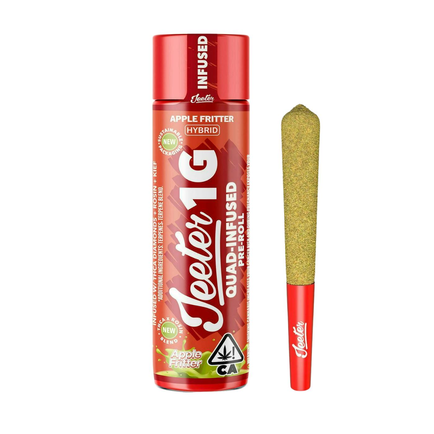Apple Fritter Jeeter Infused Pre-Roll | 1g
