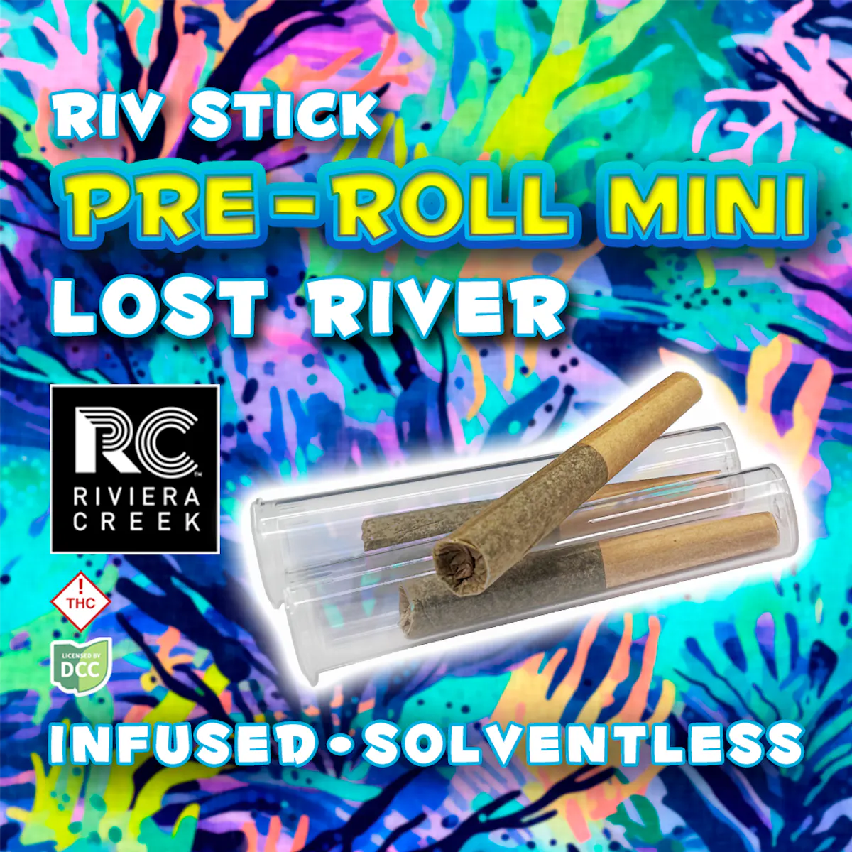 Lost River Riv Stick Infused Pre-Roll 3pk 1g Pre-rolls | Riviera Creek