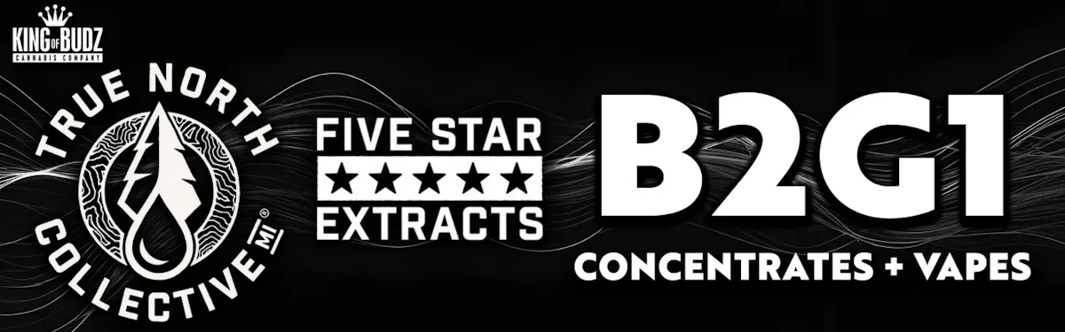 True North x Five Star Extracts  Concentrates / Vapes - B2G1