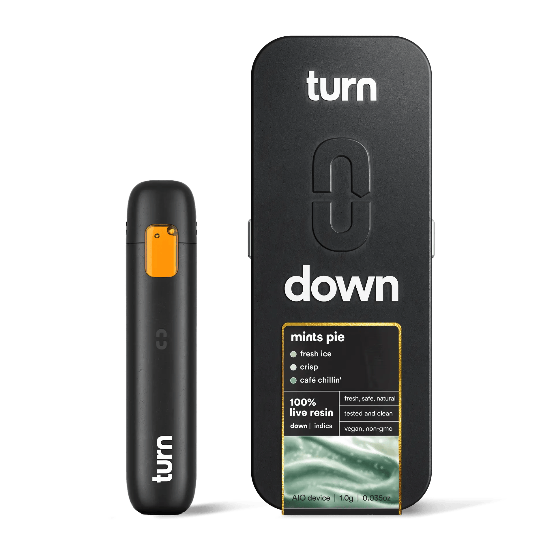 Turn Mints Pie Live Resin Disposable