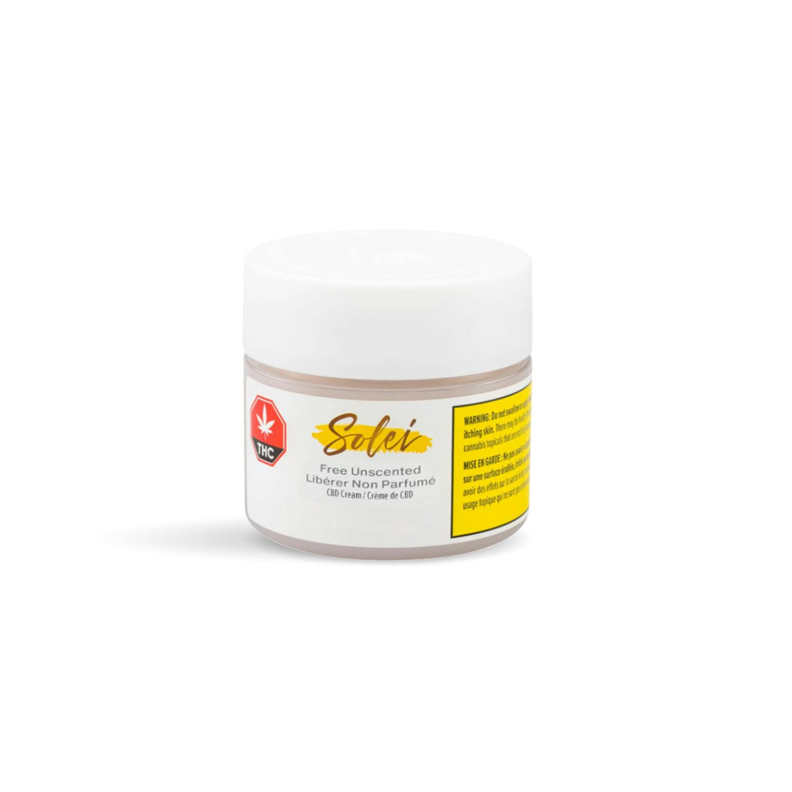 Solei - free – cbd cucumber mint cream - 75g