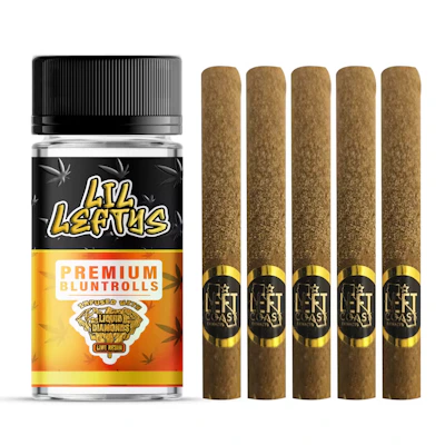 Left Coast - 5 Pack 1.3g Infused Blunts - Orange Creamsicle