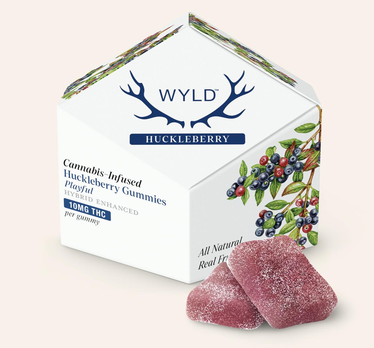 Wyld Huckleberry Gummies- 100mg THC