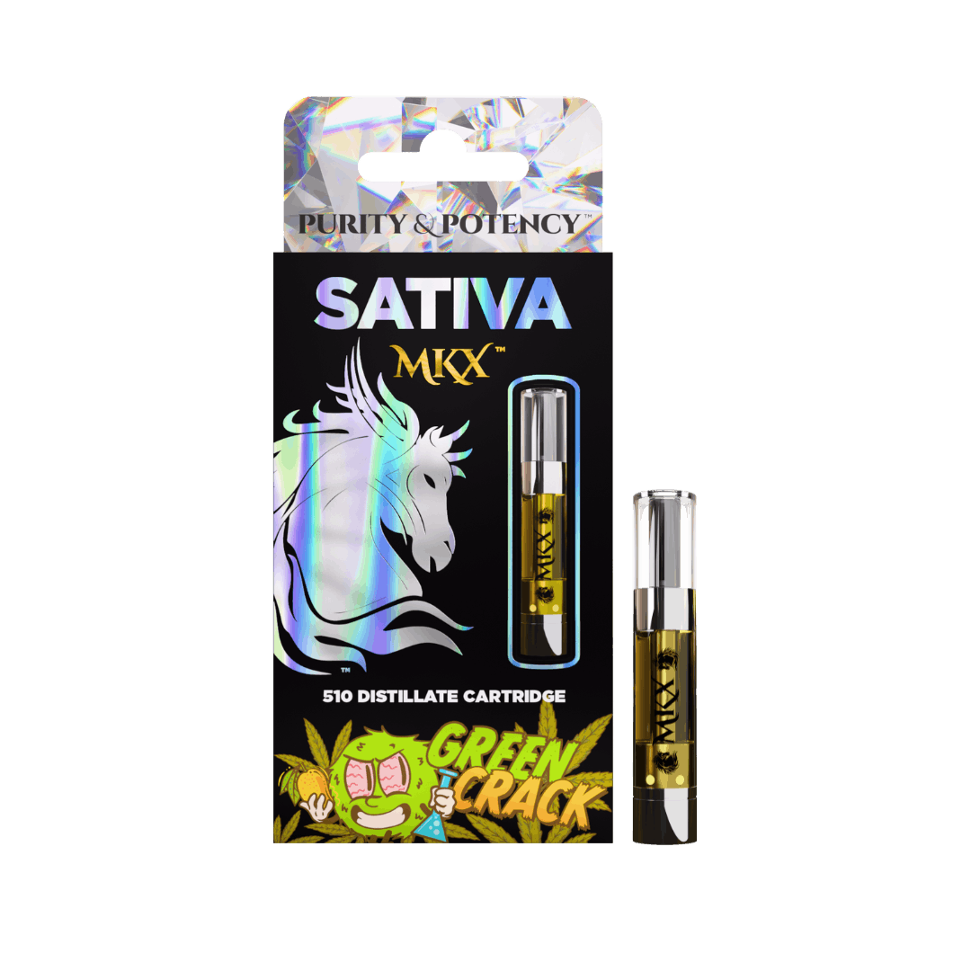 MKX 1 Gram 510 Thread Carts - Green Crack (Sativa)