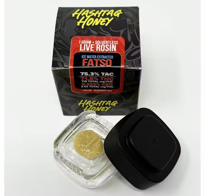 Photo of Hashtag Honey | Solventless Live Rosin – Fatso