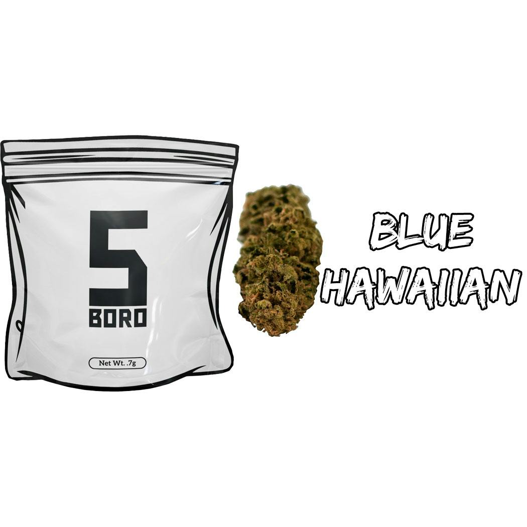 5 Boro | Blue Hawaiian | Dime Bag | 0.7g