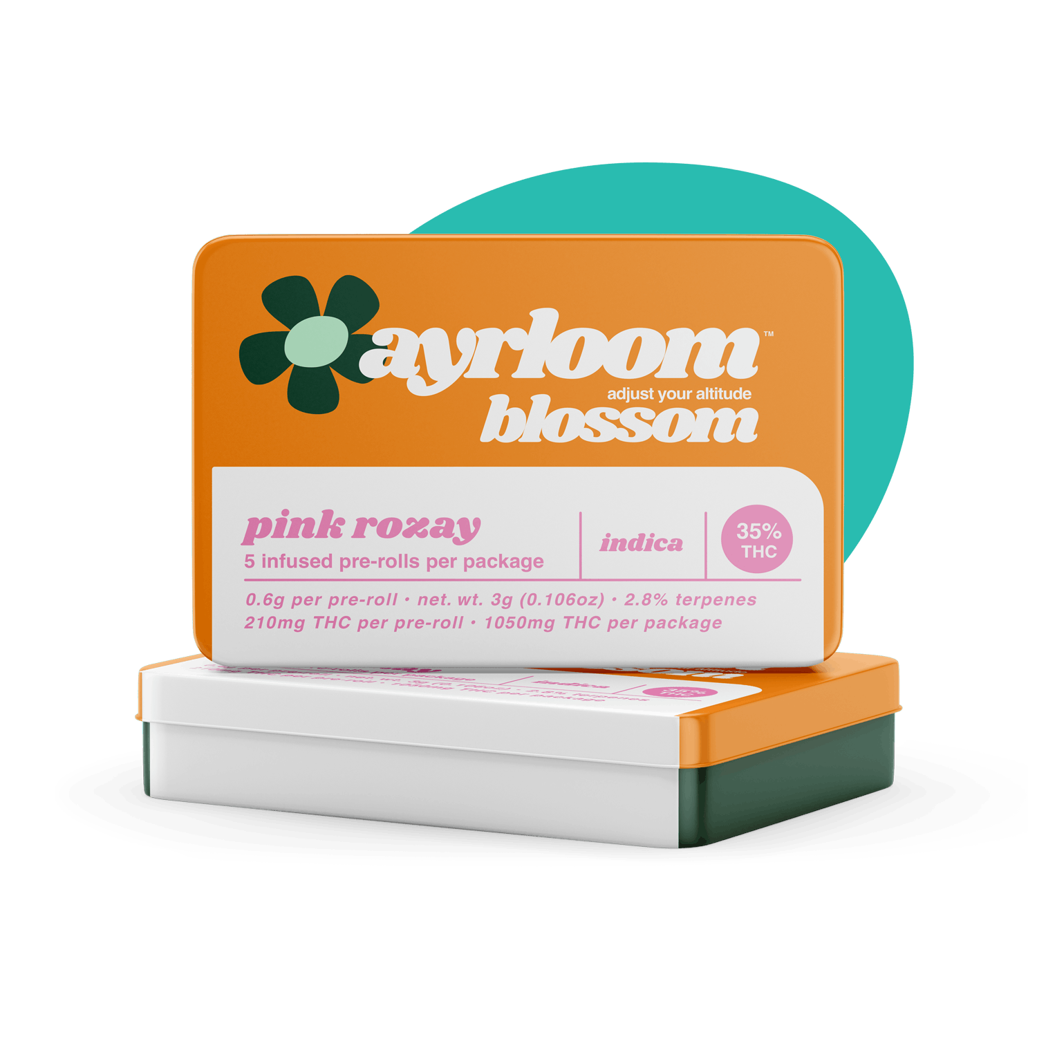 Photo of Ayrloom Pink Rozay Preroll 5pk