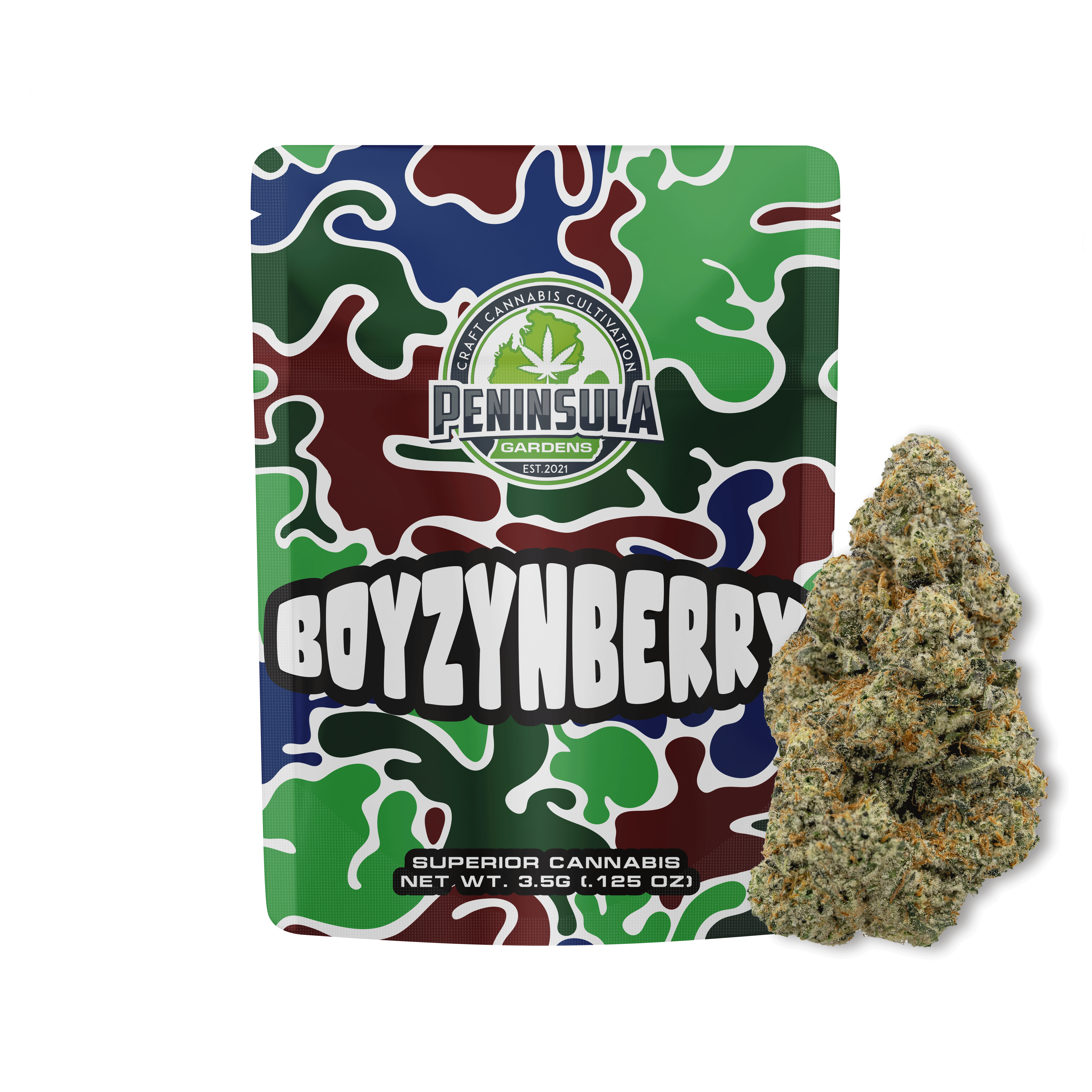 Boyzynberry Pre-Pack Hybrid by Peninsula Gardens – Flower at Gatsby Cannabis