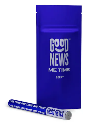 Cresco Good News Me Time Distillate and Terpene Disposable Vape Pen 1000mg-active