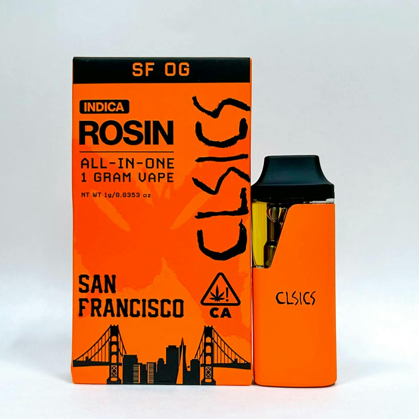 where to buy vape in san francisco Clsics Live Rosin AIO - SF OG 1g