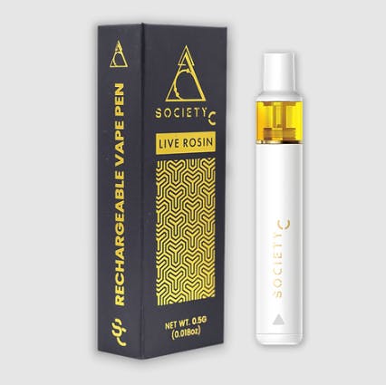 Society C - .5g Live Rosin Disposable - Jokerz Candy