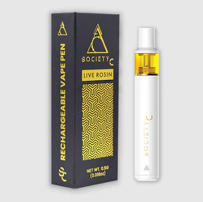 Society C - .5g Live Rosin Disposable - Jokerz Candy