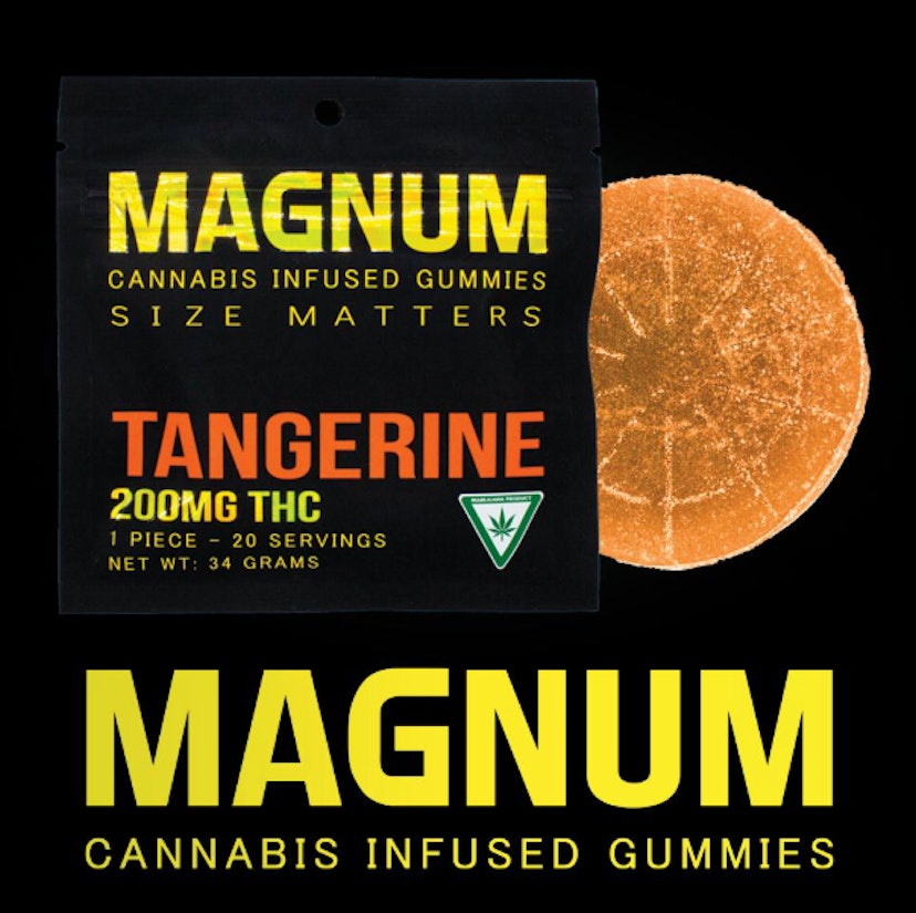 Magnum | 200mg THC Gummies | Tangerine