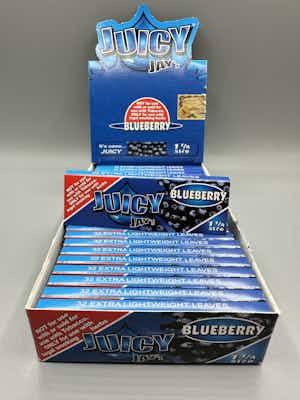 Product: Blueberry 1 1/4 Papers | Juicy Jay's