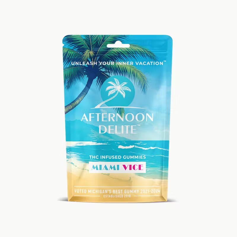 Afternoon Delite - 200mg Gummies - Miami Vice