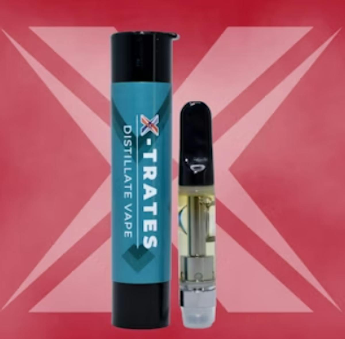 Photo of X-Trates 1:1 Apple Fritter 1g Cartridge (THC:CBD)
