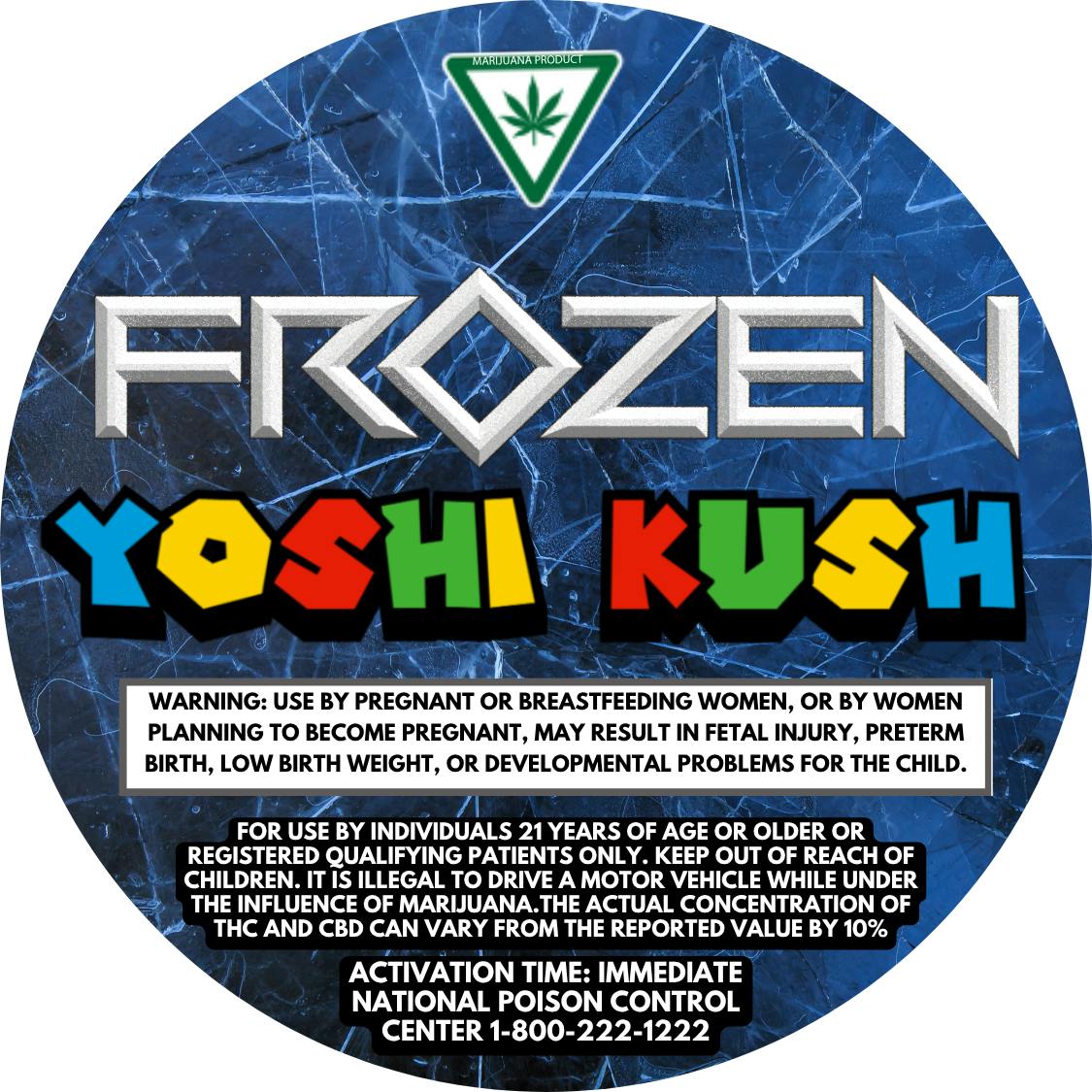 Product: Frozen | Live resin - 5g - Yoshi Kush