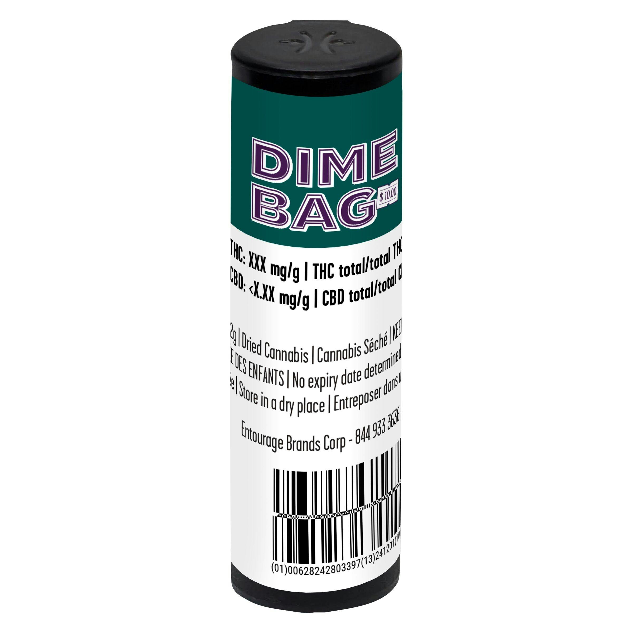 Dime bag - diesel pack n’ puff milled flower