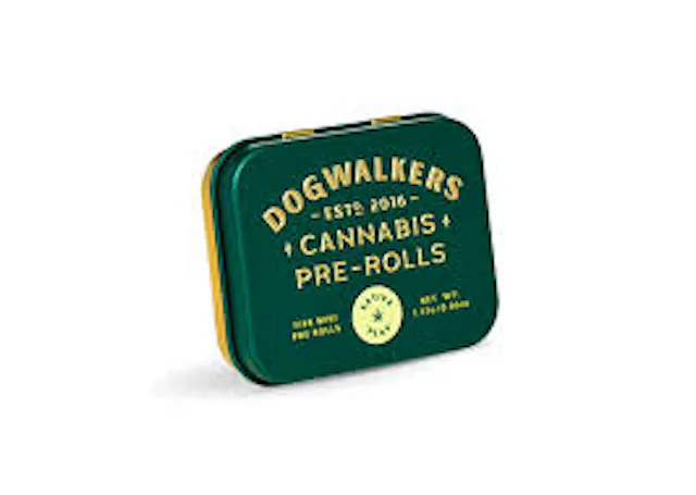 Dogwalkers Pre-Roll Pack Gazzurple 5pk/1.75g (sativa hybrid, packs)