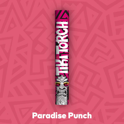 "Paradise Punch" Tiki Torch - 1.2G - PRE_ROLLS by Candela at King of Budz