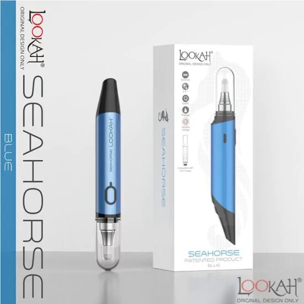 Lookah | Seahorse Electronic Dab Straw | Blue