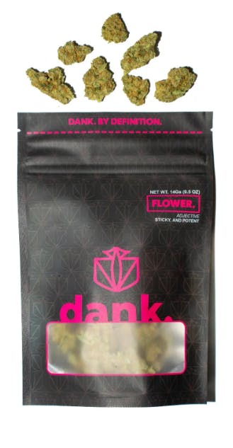 dank. by definition Face Off Og - FLOWER cannabis product, 1/2oz