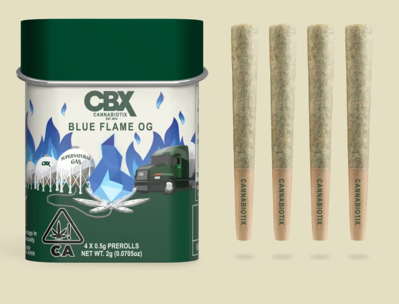 Blue Flame OG | Mini Joints | 0.5g each | 4pk