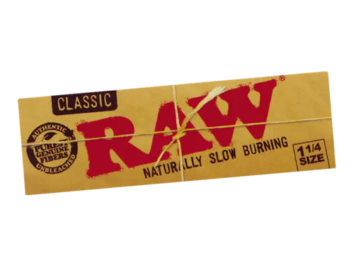 RAW Classic 1 1/4′ Rolling Papers-active