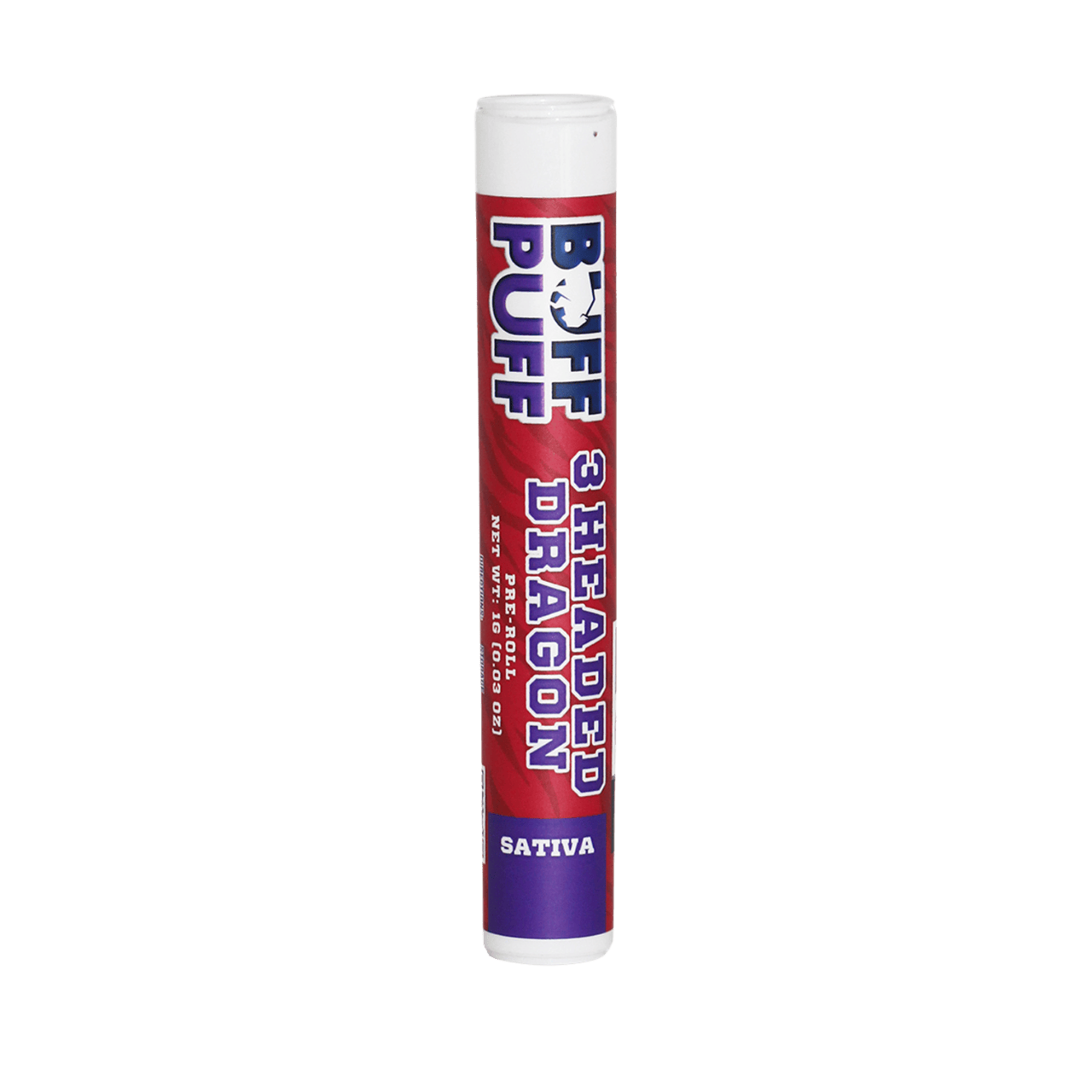 Buff Puff - 2 Pack .5g Prerolls - 3 Headed Dragon
