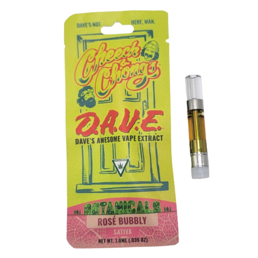 Cheech & Chong D.A.V.E. Vape - Rose Bubbly Cartridge