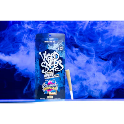 Weed Snobs - 1.2g Liquid Diamond Infused Preroll - Blueberry Cheesecake