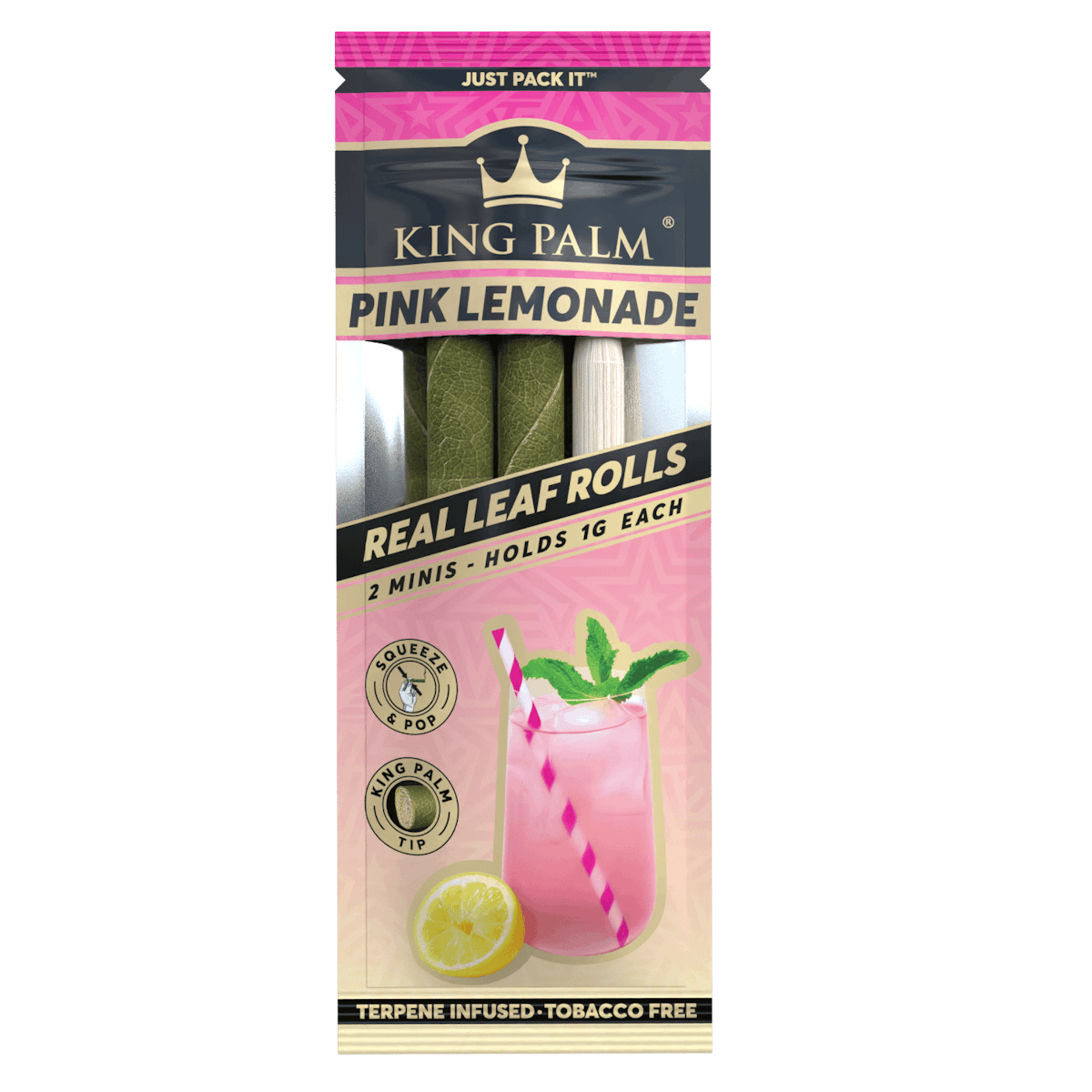 Image of Pink Lemonade Mini Cones 2-Pack | King Palm