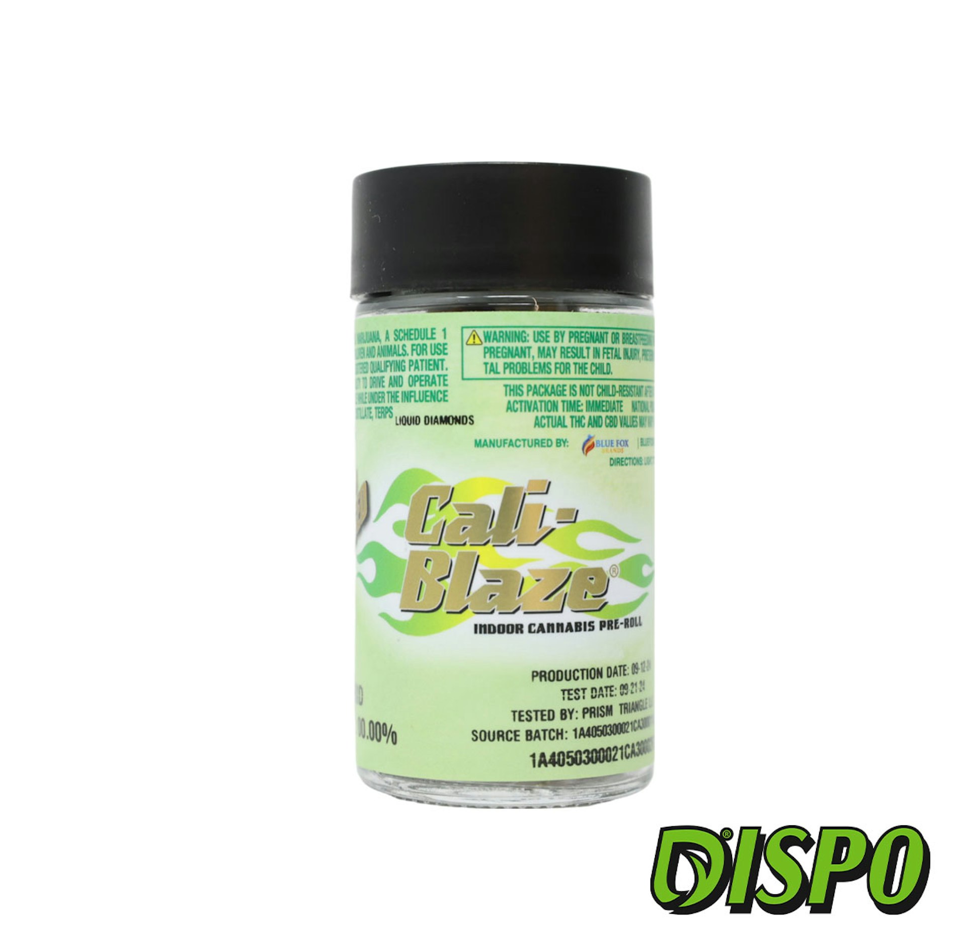Cali Blaze - Mojito 5pk Liquid Diamond Infused Pre-Rolls