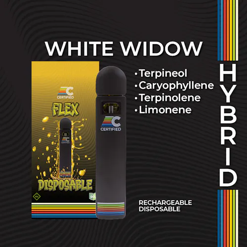 White Widow – FLEX | 1g Distillate Disposable-1