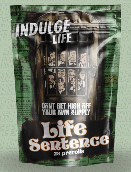 Product: Life Sentence | Pre-Roll 28-Pack - 28g - Blockberry