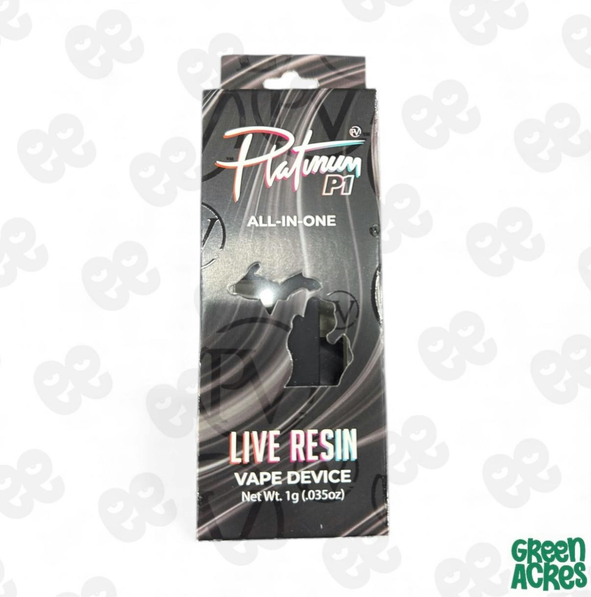 elfbar nachfüll pod läuft aus Platinum: Super Glue 1G Live Resin Vape Disposable | Green Acres