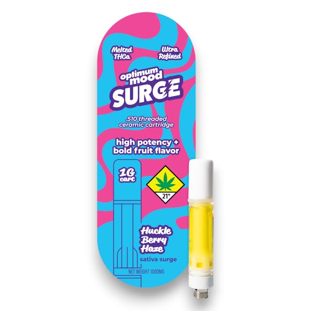Bold Fruit Flavor - Ceramic Vape Cartridge 1g - Sativa - Huckleberry Haze - 1g