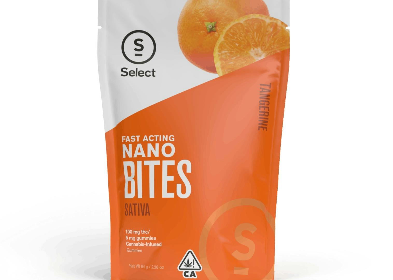Tangerine Nano Bites 20Pack Curaleaf