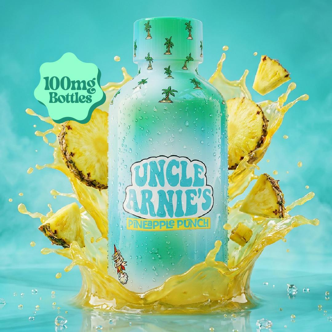 Uncle Arnie's 8oz 100mg Pineapple Punch