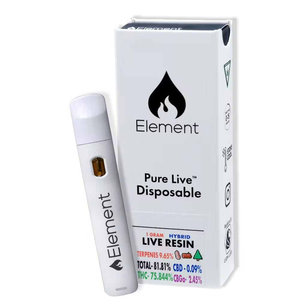 Element - 1g Live Resin Disposable - Smash Burger