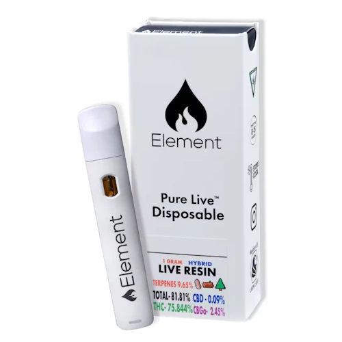 Element - 1g Live Resin Disposable - Prodigy