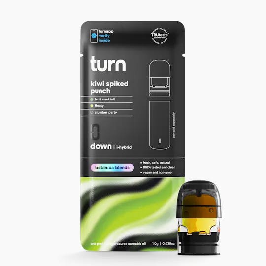 Pod | Turn | Kiwi Spiked Punch | Reload | 1g