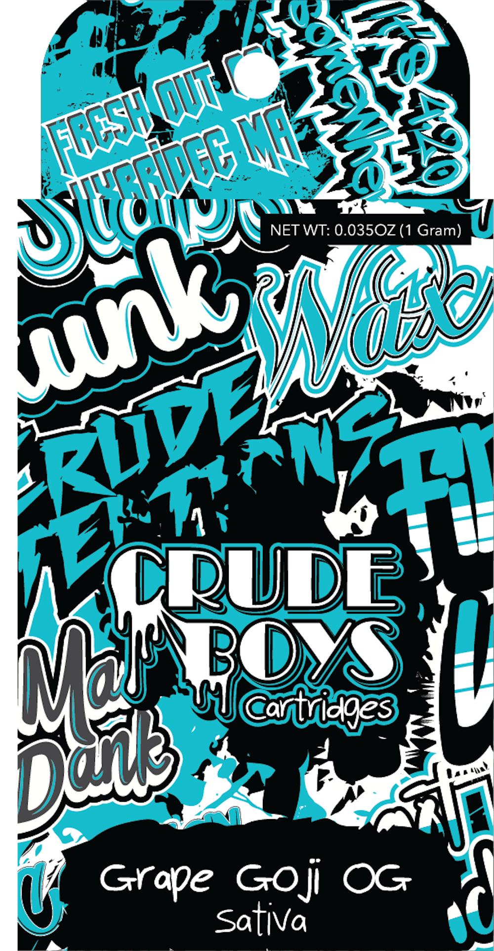 Product Crude Boys - Grape Goji OG - Vape Cart