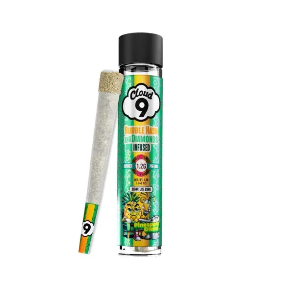 Cloud 9 - 1.2g Infused Preroll - Pineapple Diesel