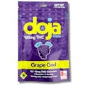Doja Trees: Grape God Gummy Edibles 10pk/100mg