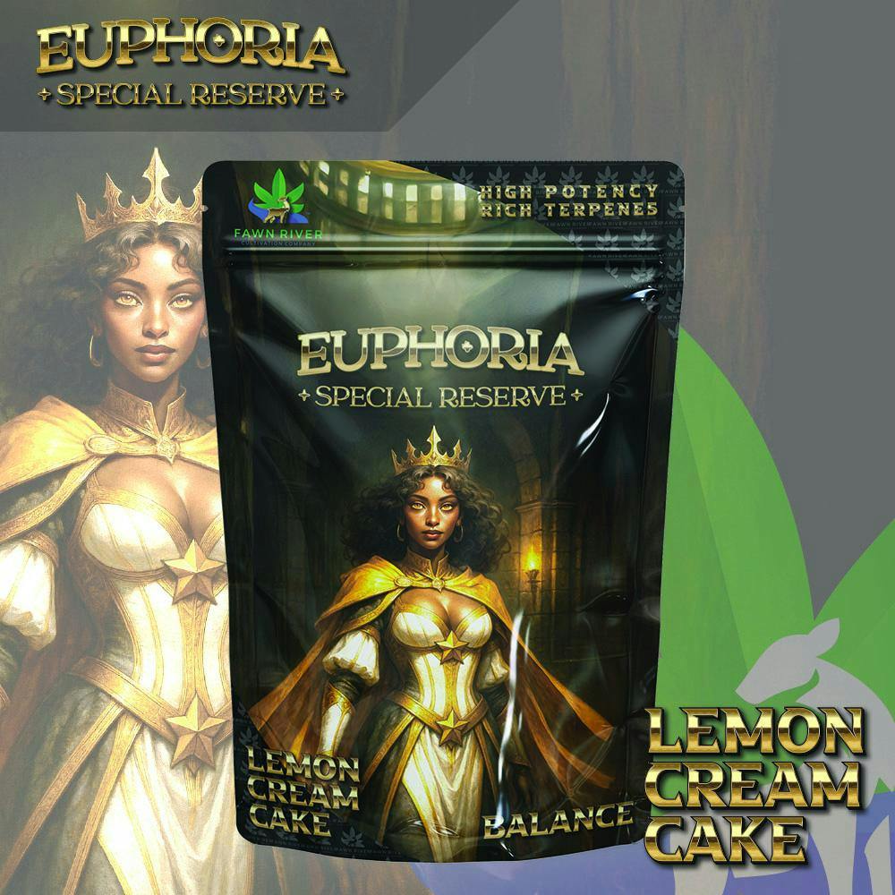 Euphoria - 3.5g Prepack - Lemon Cream Cake (Special Reserve)