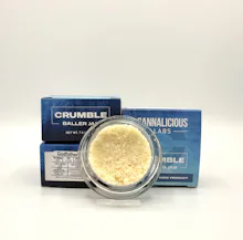 Cannalicious - 7g Crumble Baller Jar - Godfather OG - CONCENTRATES by Cannalicious Labs at King of Budz